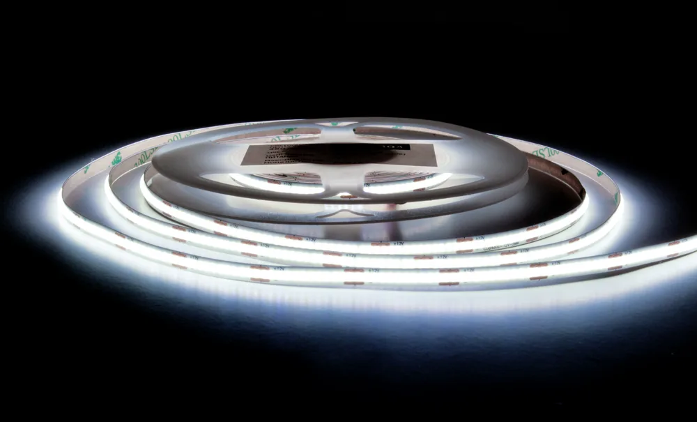 Лента светодиодная AQ LED-LINE COB 480 LED 12V 9,6W/м 5 мм IP20 холодный белый 5 м (15.0304С)