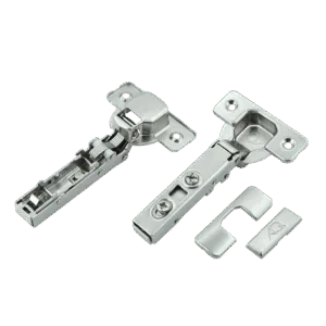 Петля накладная AQ Clip без доводчика (с заглушками)