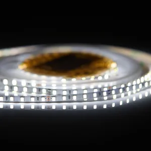 ЛЕНТА светодиодная AQ LED-LINE 2835 120 LED/м 24V 9,6W/м 5 мм IP20 холодный белый 5 м