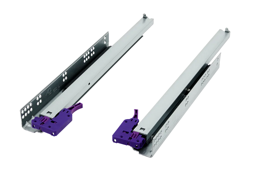 Направляющая скрытого монтажа AQ STEALTH push (ДСП до 19мм) 350