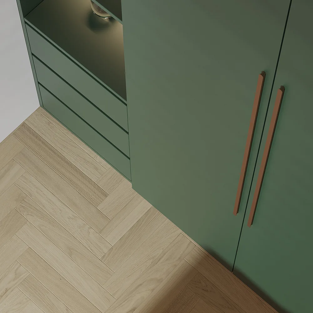 Ручка AQ Harmony L=1000 бронза матовый