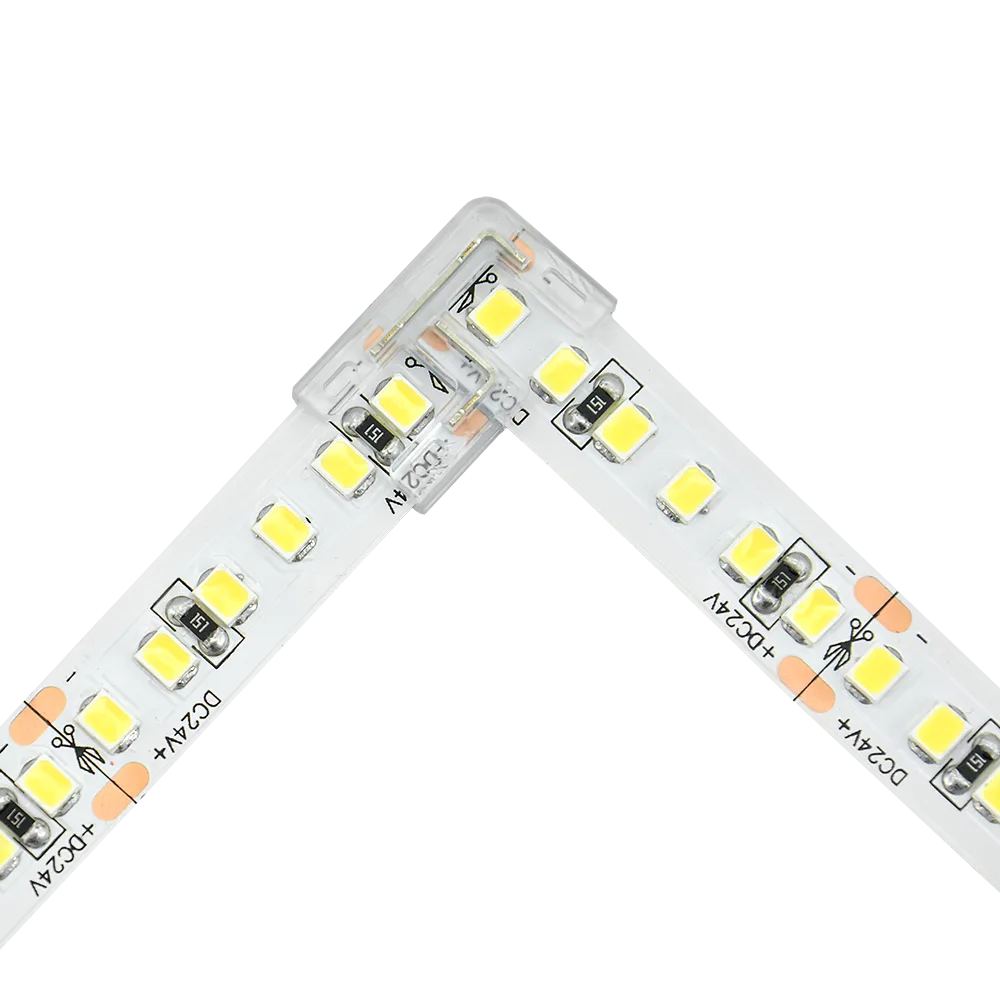 Коннектор AQ LINK угловой для светодиодных лент 10 мм