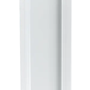 Профиль вертикальный AQ Gola-X L-формы ДСП 16мм 5000 мм белый глянец