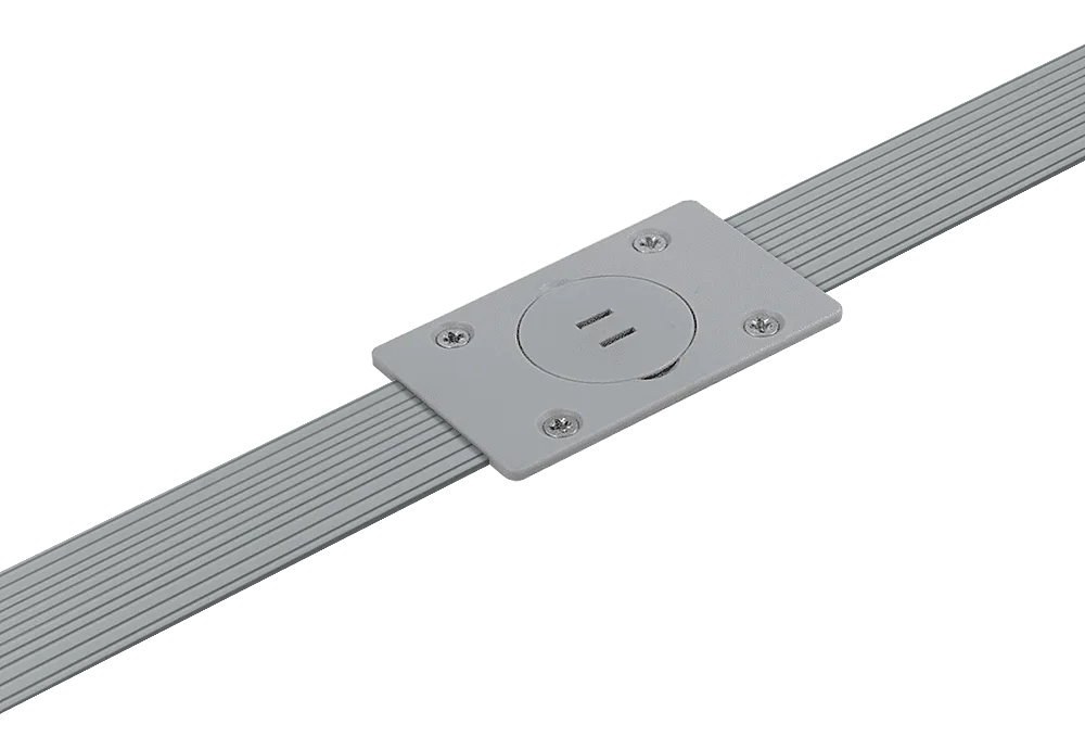 Выпрямитель фасада AQ LINER 02 врезной 1000-2700 мм серый