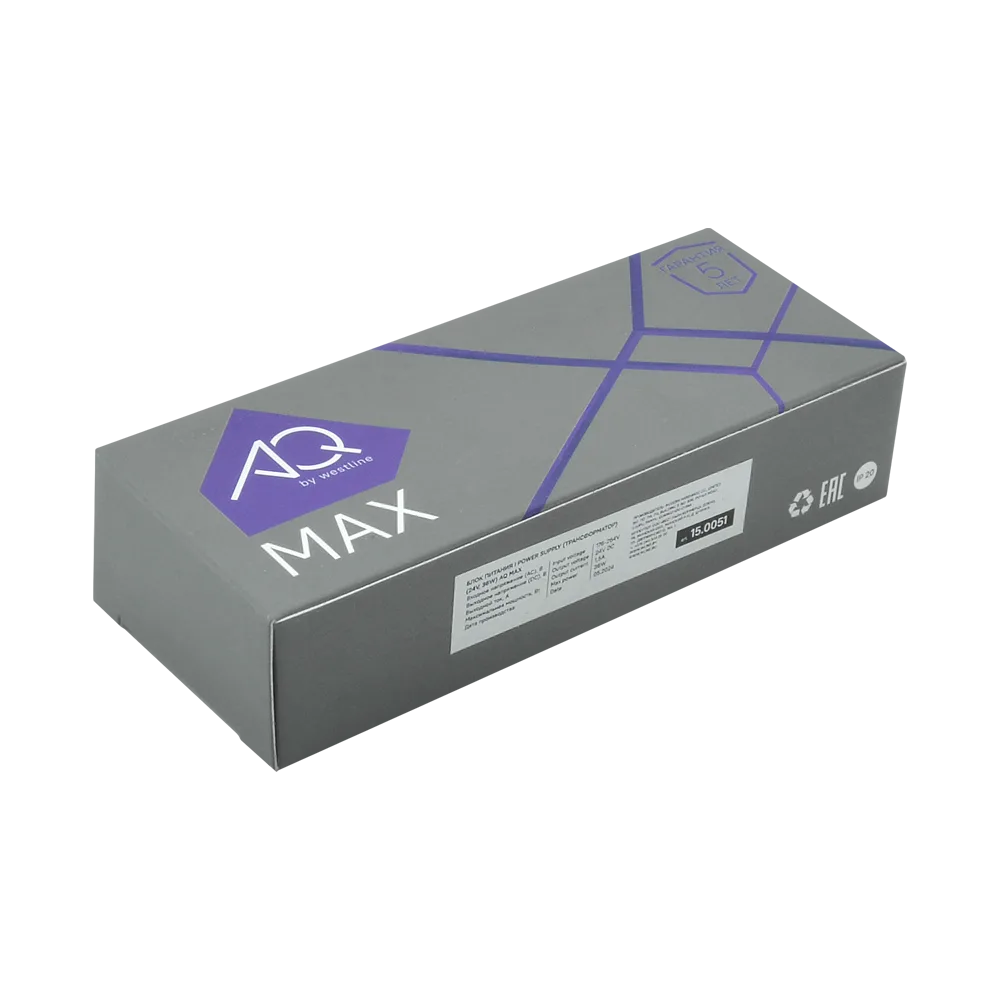 Блок питания AQ MAX 220V/24V IP20 36W
