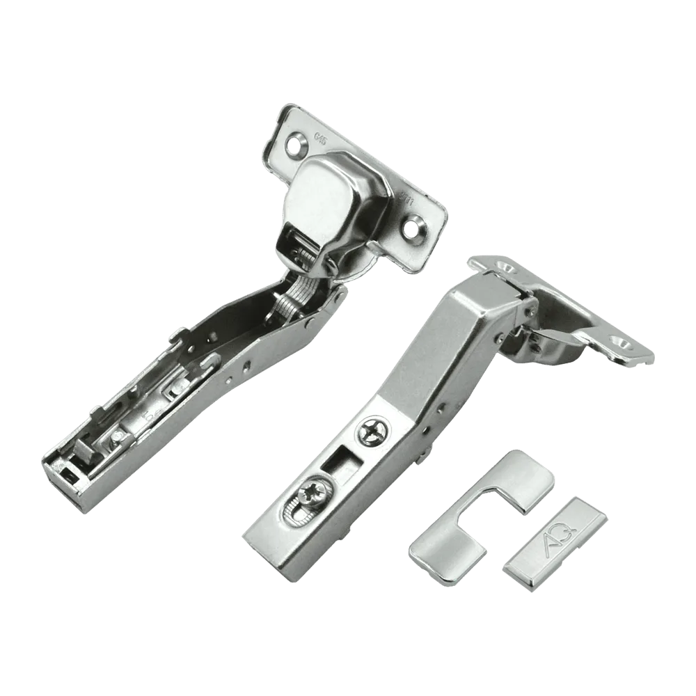 Петля +45 внутренняя AQ Clip без пружины (с заглушками)