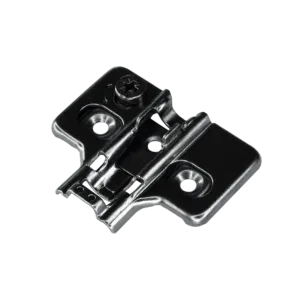 Ответная планка AQ крестообразная с эксцентриком Clip-on под саморез H2 черная