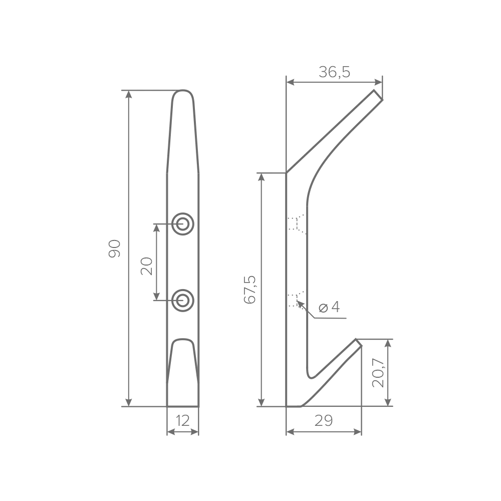 Крючок AQ Reef красный песок