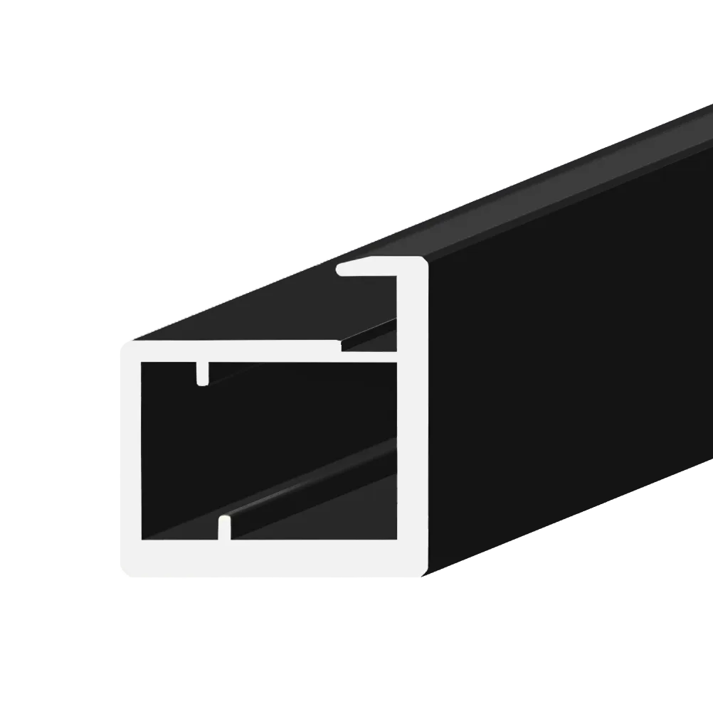 Профиль для фасадов AQ FRAME F20 4000 мм черный