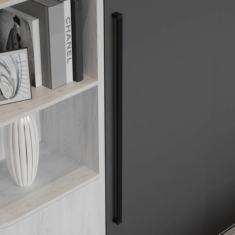 Ручка AQ Fusion L=1000 черный матовый