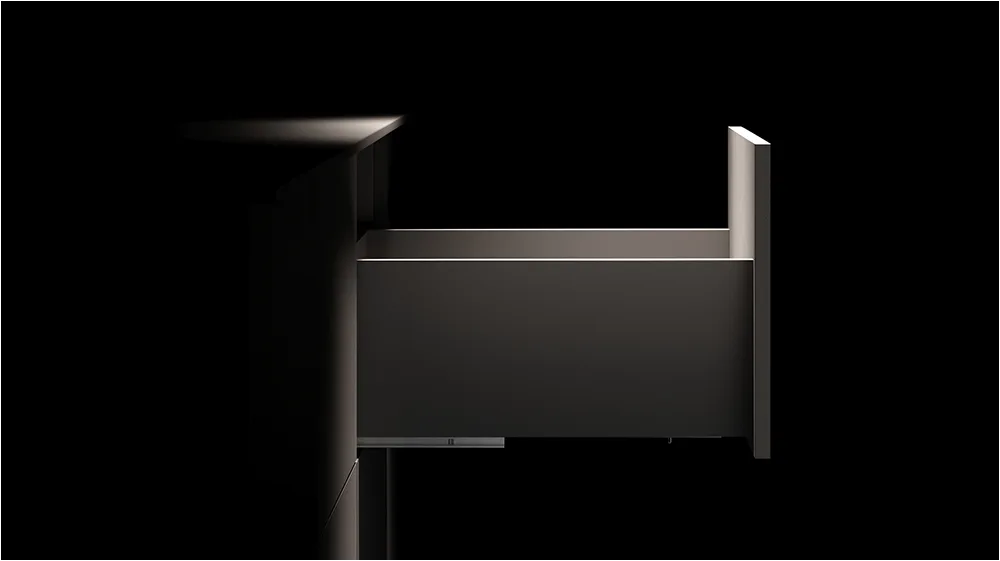 Ящик высокий AQ LineBox NL=450 H=203 графит