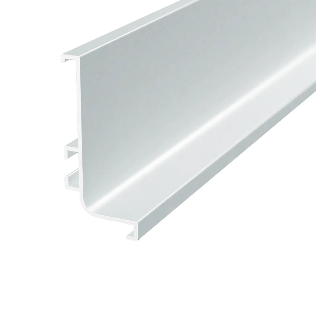 Профиль горизонтальный AQ Gola-X L-формы 5000 мм алюминий