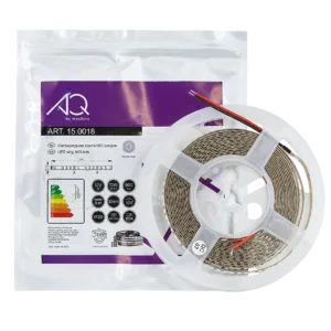 Лента светодиодная AQ LED-LINE 2835 180 LED/м 12V 14,4W/м 10 мм IP20 теплый белый 5 м