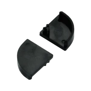 Заглушка для профиля AQ FORM углового16х16 без отверстия черная