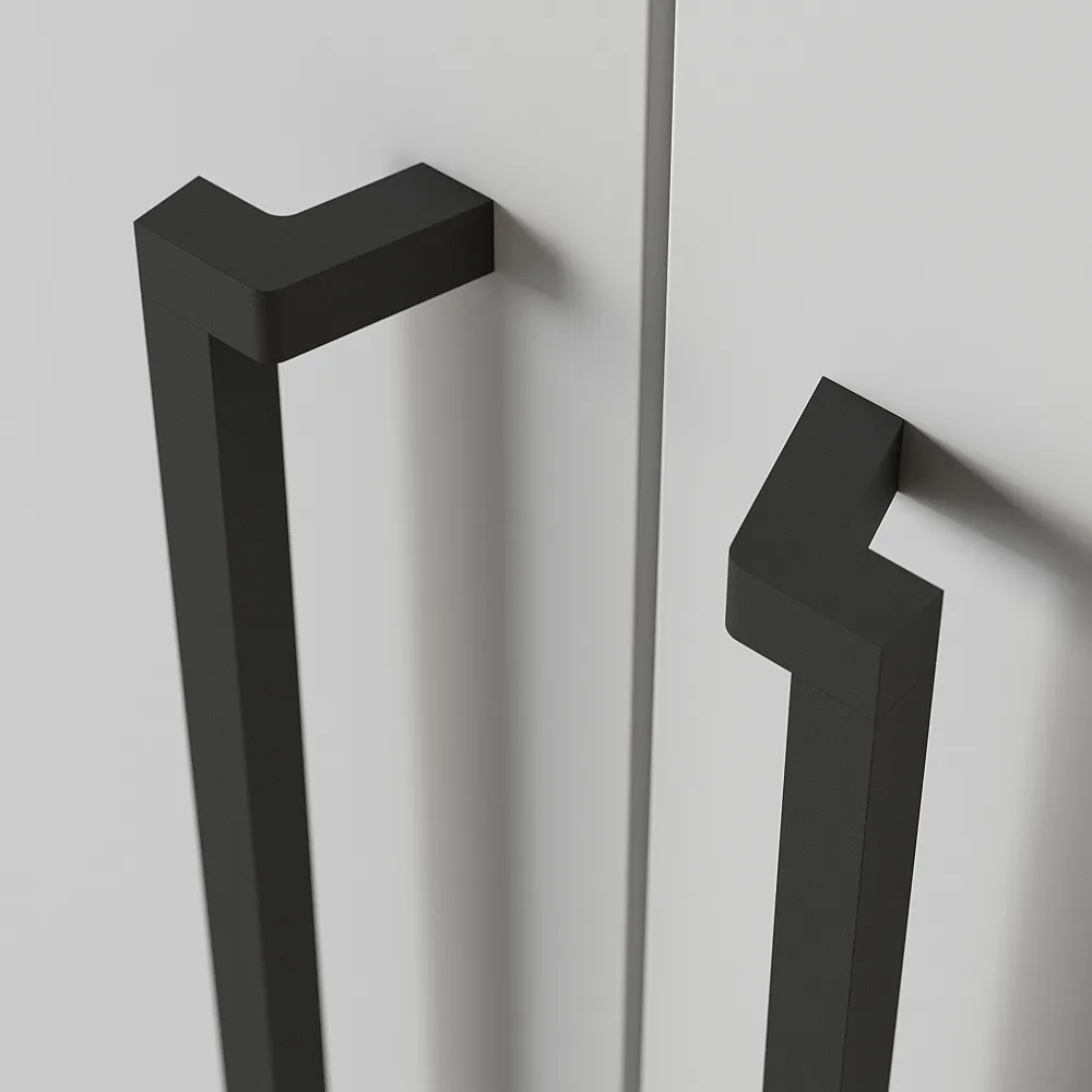 Ручка AQ Lungo L=800 черный матовый