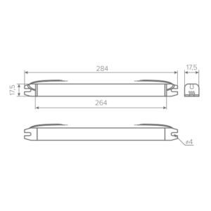 Блок питания AQ SLIM 220V/12V IP20 36W