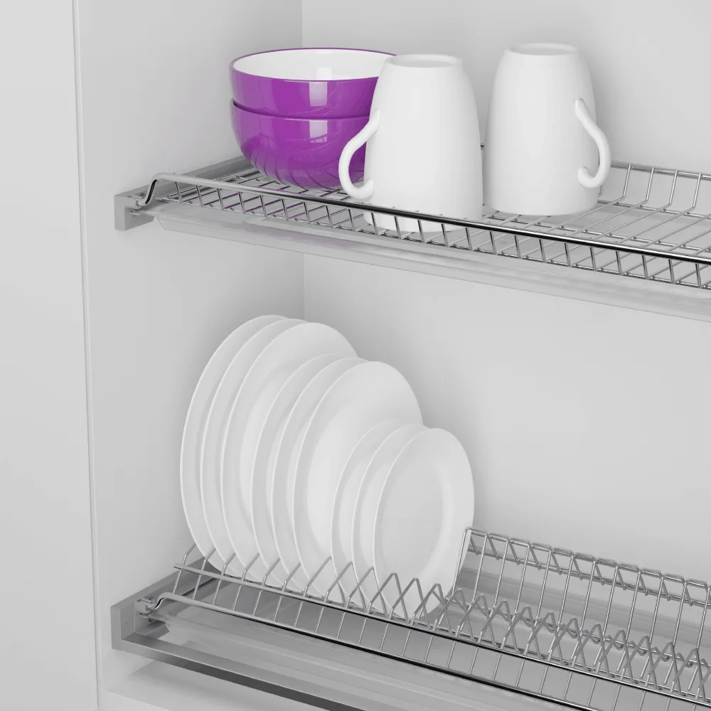 Сушка AQ Glory-line хром 800 16 мм (1 жесткий поддон)