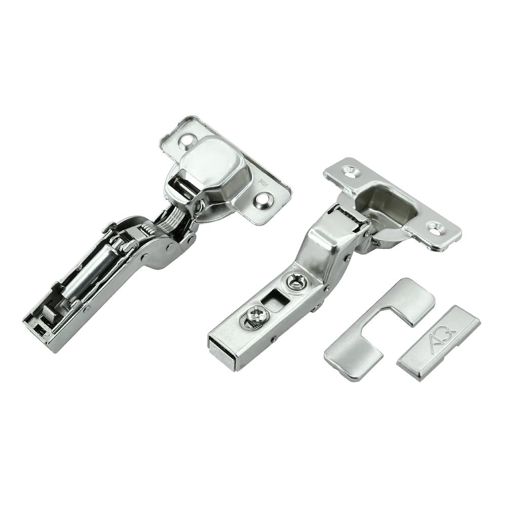 Петля внутренняя AQ Clip с доводчиком (с заглушками)