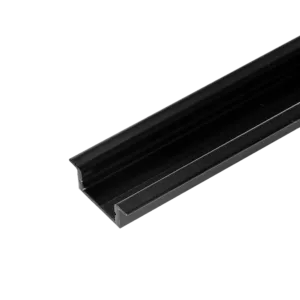 Профиль врезной AQ FORM для LED лент 16/22х7 2 м черный