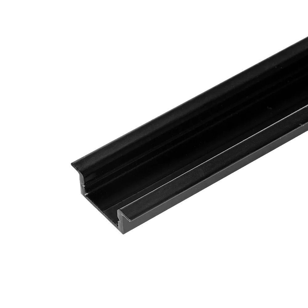 Профиль врезной AQ FORM для LED лент 16/22х7 2 м черный