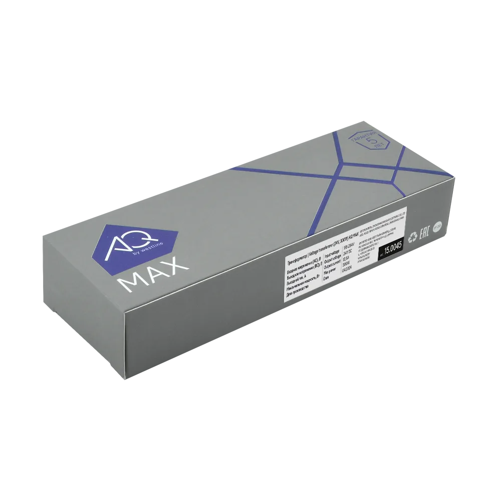 Блок питания AQ MAX 220V/24V IP20 300W