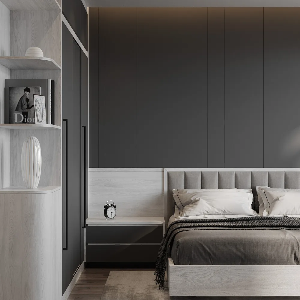 Ручка AQ Fusion L=1000 черный матовый