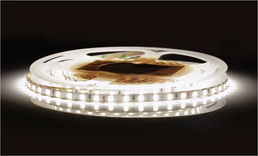 ЛЕНТА светодиодная AQ LED-LINE 2835 120 LED/м 24V 9,6W/м 5 мм IP20 нейтральный белый 5 м (15.0019)
