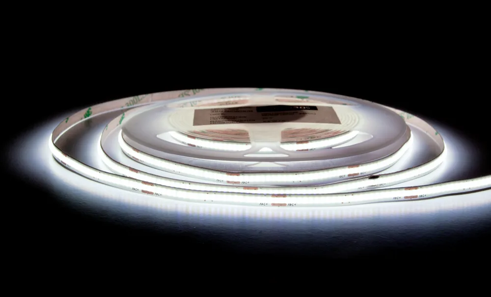 ЛЕНТА светодиодная AQ LED-LINE COB 480 LED 24V 9,6W/м 5 мм IP20 холодный белый 5 м