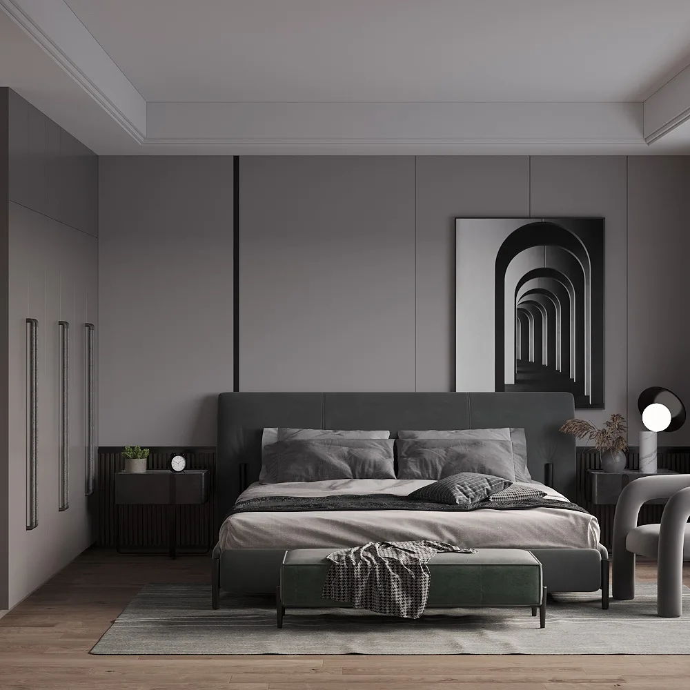 Ручка AQ Elite L=1200 графит матовый