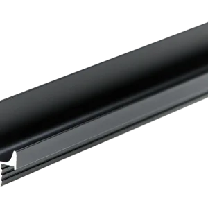 Ручка-профиль торцевая AQ L-line 5000 мм черный матовый