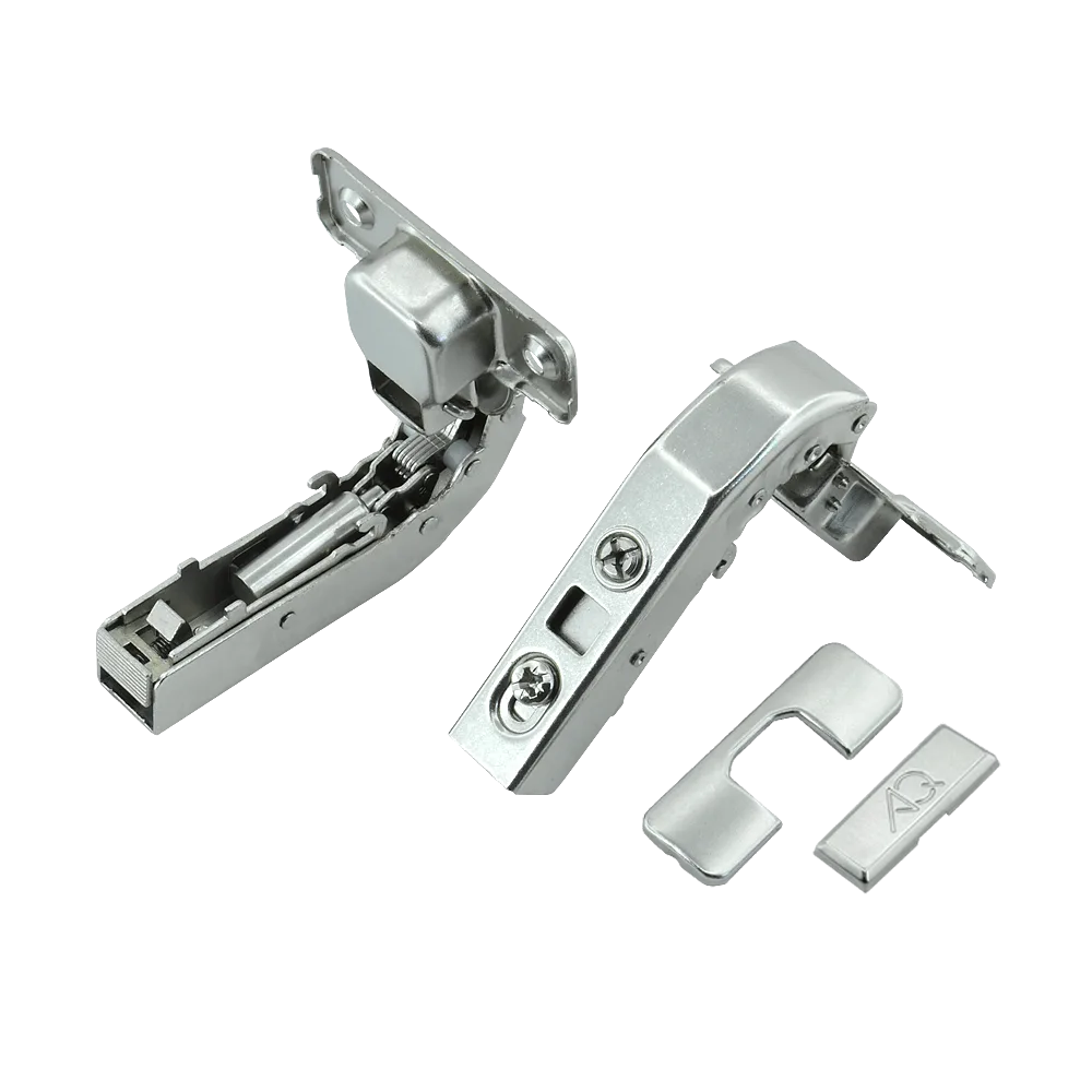 Петля +90 внутренняя AQ Clip с доводчиком (с заглушками)