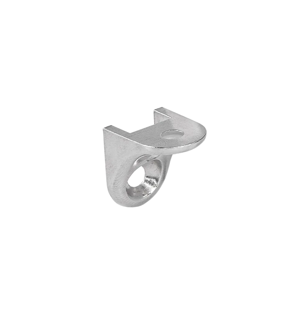 Полкодержатель AQ SHELF 02 под саморез никель