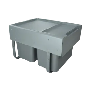 Мусорное ведро AQ BIN выдвижное (2х19л) 450