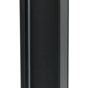 Профиль вертикальный AQ Gola-X L-формы ДСП 18мм 5000 мм черный