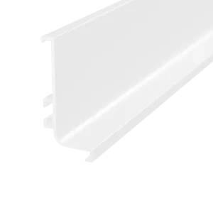 Профиль горизонтальный AQ Gola-X L-формы 5000 мм белый матовый