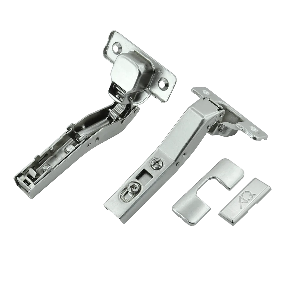 Петля +45 внутренняя AQ Clip с доводчиком (с заглушками)