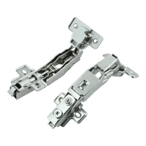 Петля +155 накладная AQ Clip с нулевым вхождением с доводчиком в упаковке (с ответной планкой)