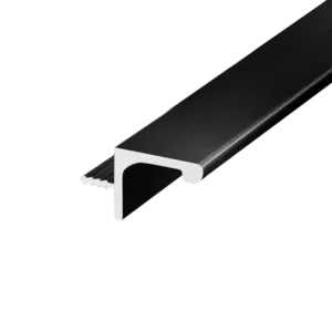 Ручка-профиль AQ Gola-X для верхней базы ДСП 18мм 5000 мм черный брашированный