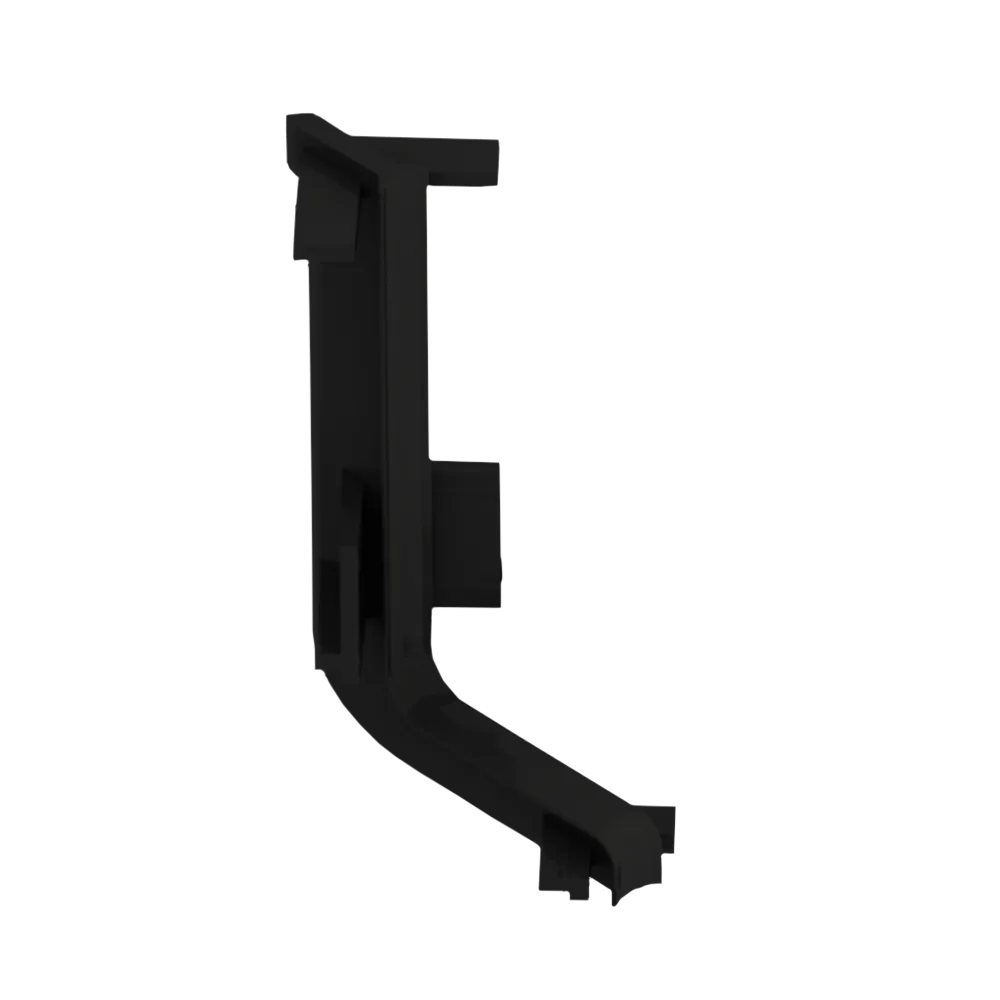 Уголок внутренний для горизонт. L-образного профиля AQ Gola-X черный