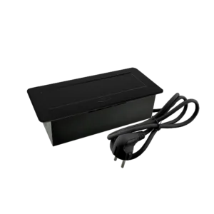 Удлинитель AQ PLUG-X H2 горизонтальный 2xSCHUKO 1xUSB А 1xUSB C черный