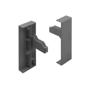 Соединитель передней панели для низкого внутреннего ящика AQ LineBox H=88 графит