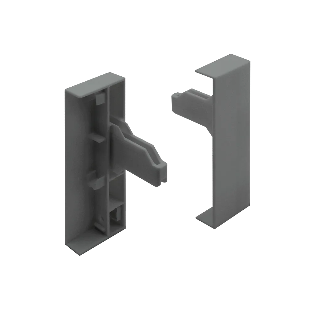 Соединитель передней панели для низкого внутреннего ящика AQ LineBox H=88 графит