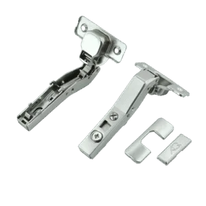 Петля +45 внутренняя AQ Clip с эксцентриком с доводчиком (с заглушками)