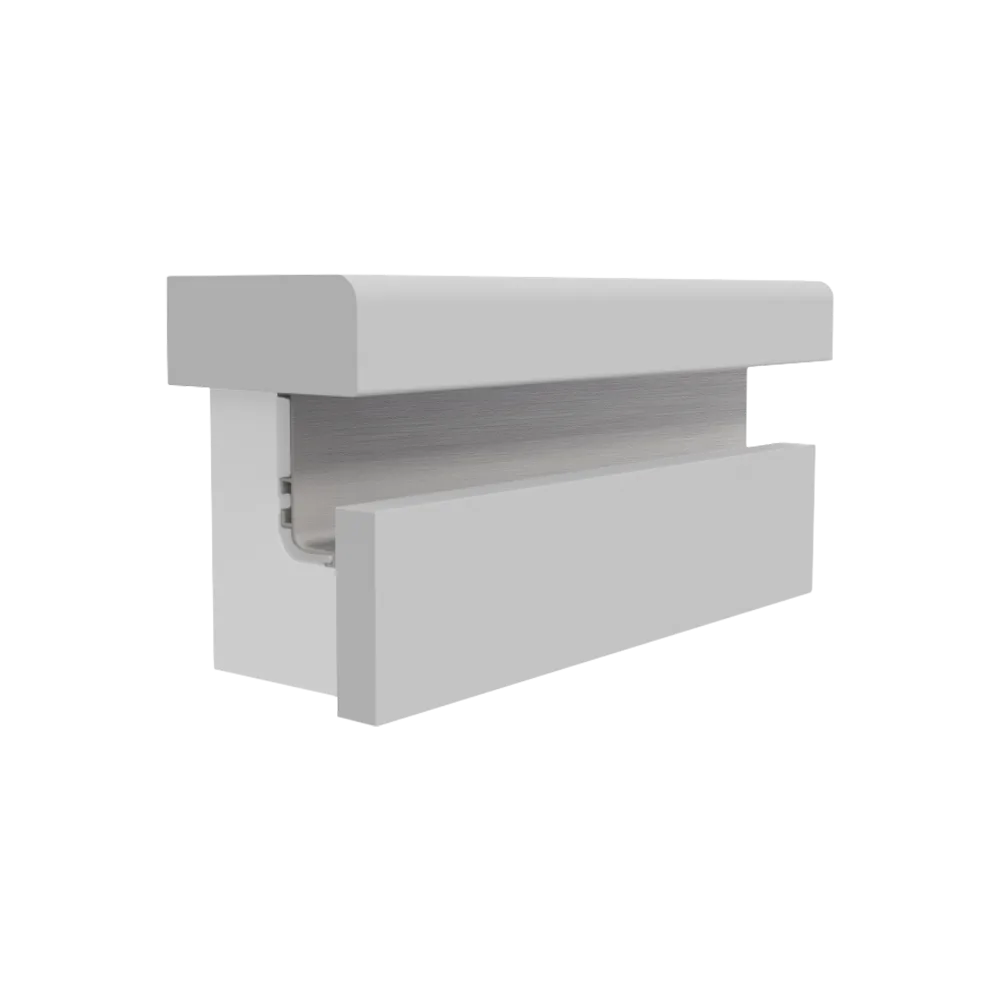 Профиль горизонтальный AQ Gola-X L-формы 5000 мм алюминий