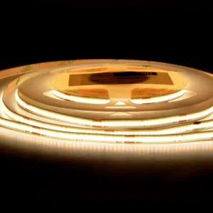 ЛЕНТА светодиодная AQ LED-LINE COB 480 LED 24V 9,6W/м 5 мм IP20  теплый белый 5 м (15.0303С)