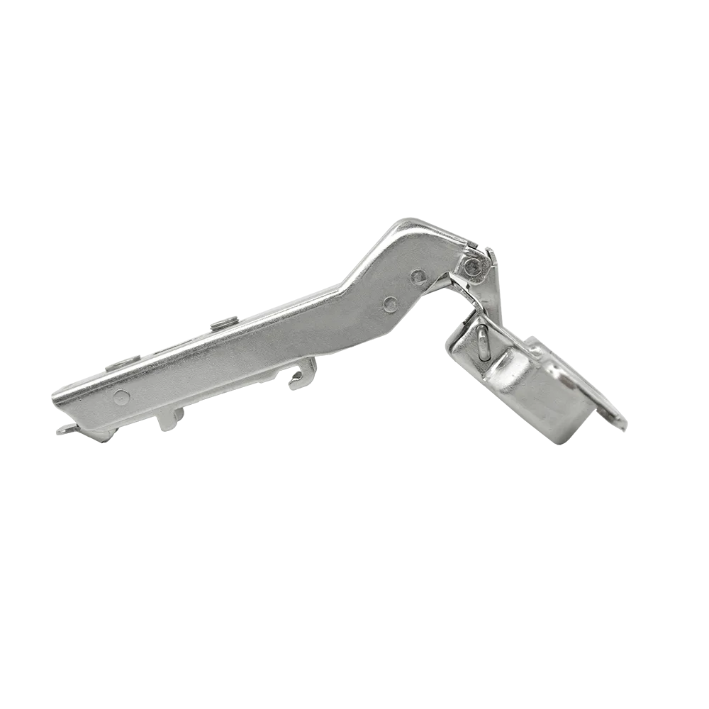 Петля +45 внутренняя AQ V.2 Clip со шнековой регулировкой с доводчиком (с заглушками и саморезами)