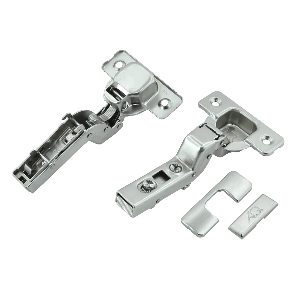 Петля внутренняя AQ Clip без доводчика (с заглушками)