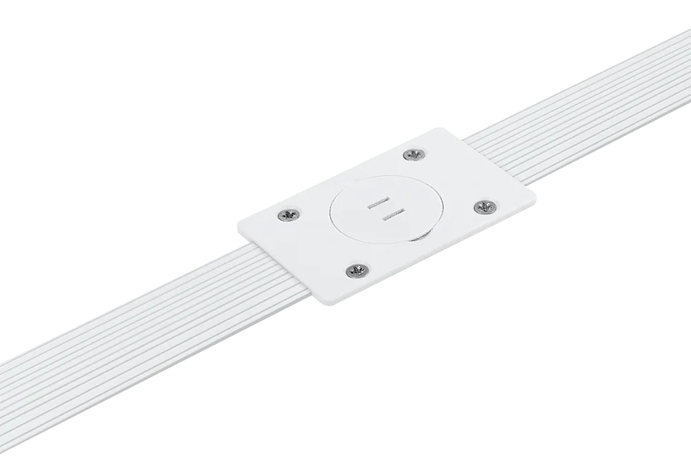 Выпрямитель фасада AQ LINER 02 врезной 1000-2700 мм белый