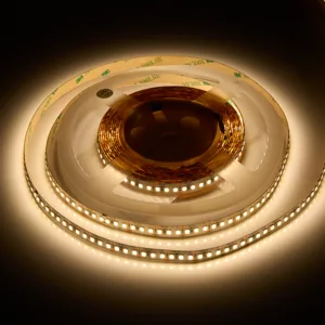 Лента светодиодная AQ LED-LINE 2835 180 LED/м 12V 14,4W/м 10 мм IP20 теплый белый 5 м