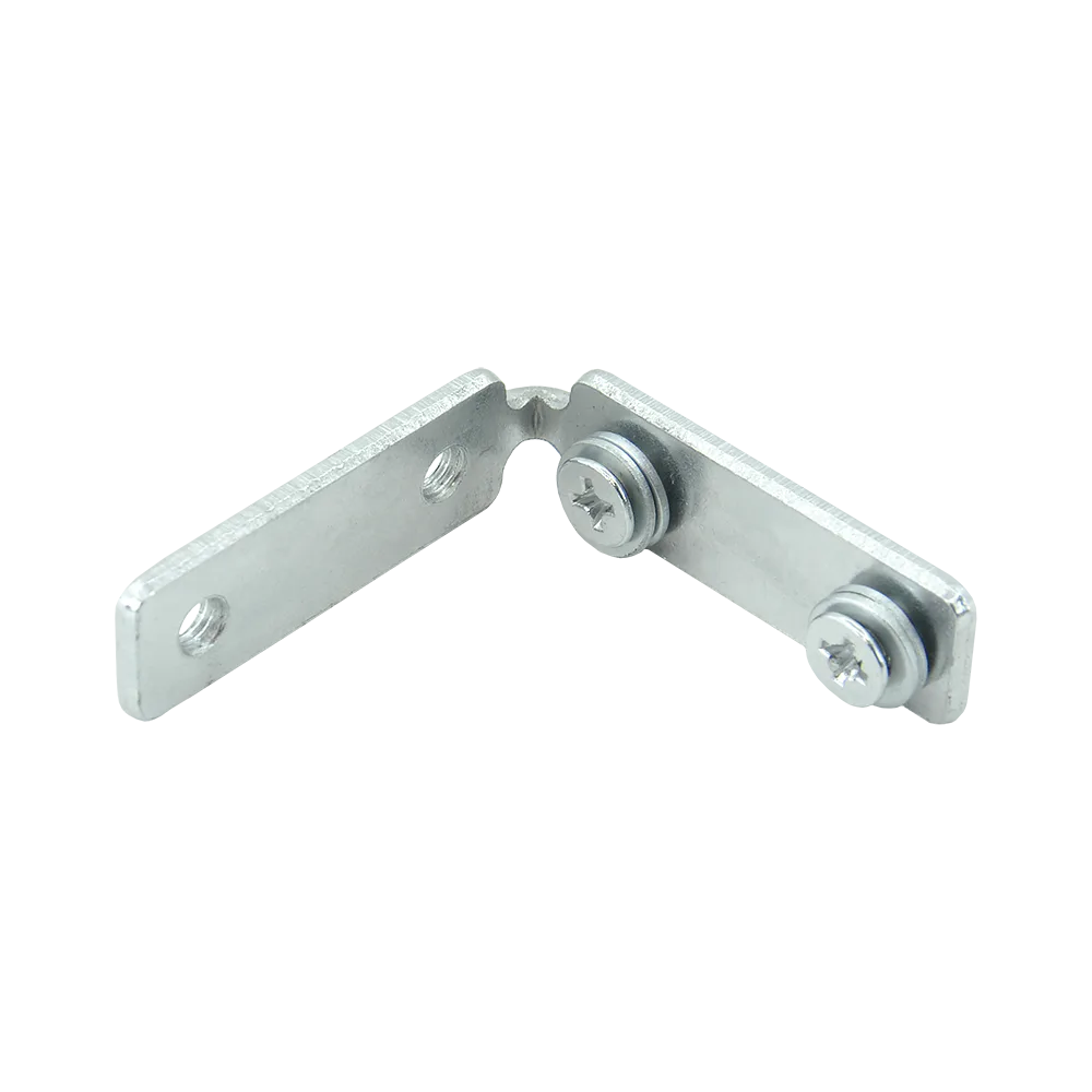 Крепежный уголок для профиля AQ Gola-X (1 уголок + 2 винта + 4 шайбы)